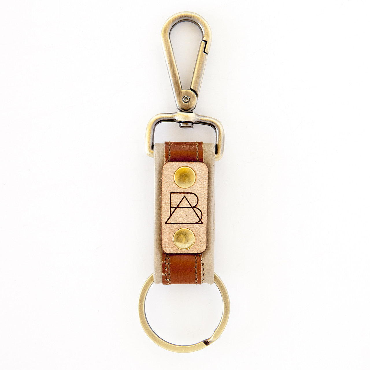 Two-tone Bootstrap Keychain
