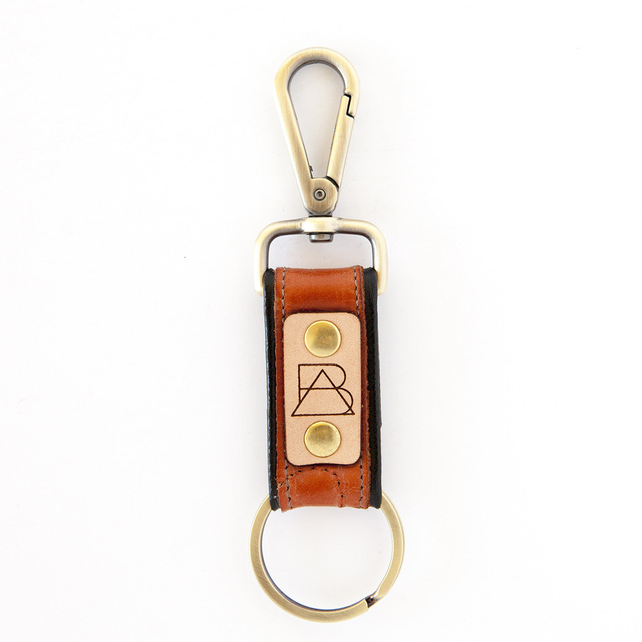 Two-tone Bootstrap Keychain